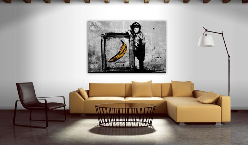 Glezna - Inspired by Banksy - black and white Home Trends