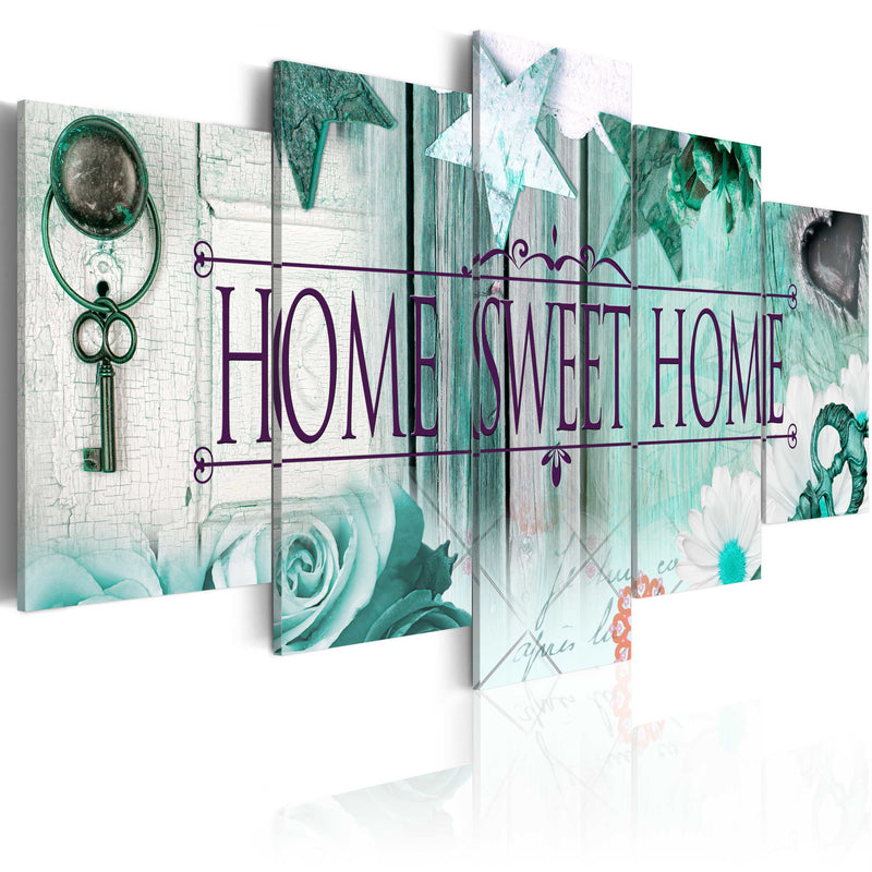 Glezna - Key on the emerald background Home Trends