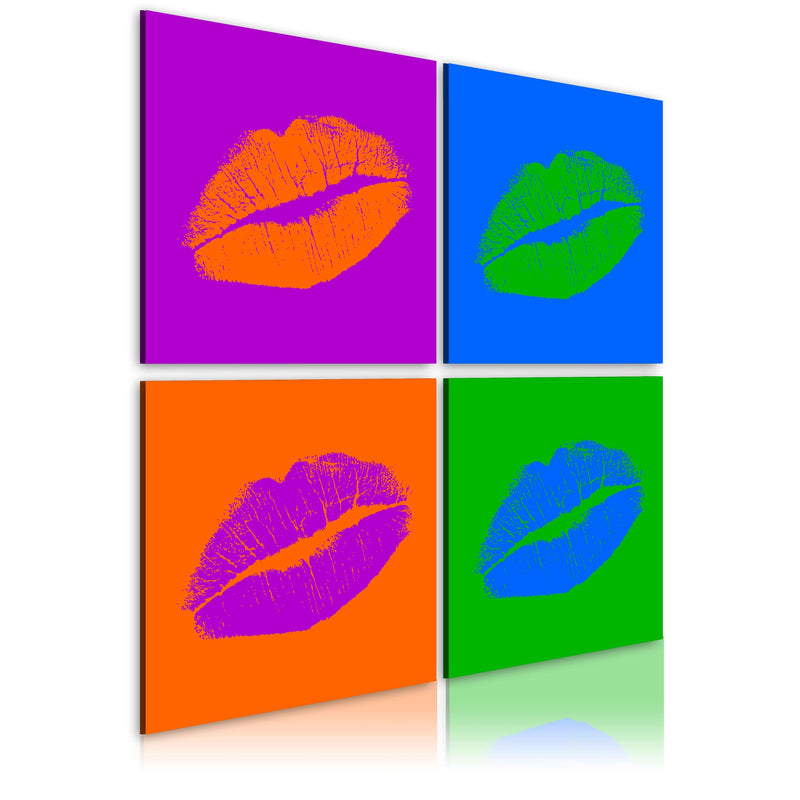 Glezna - Kisses_ Pop art Home Trends