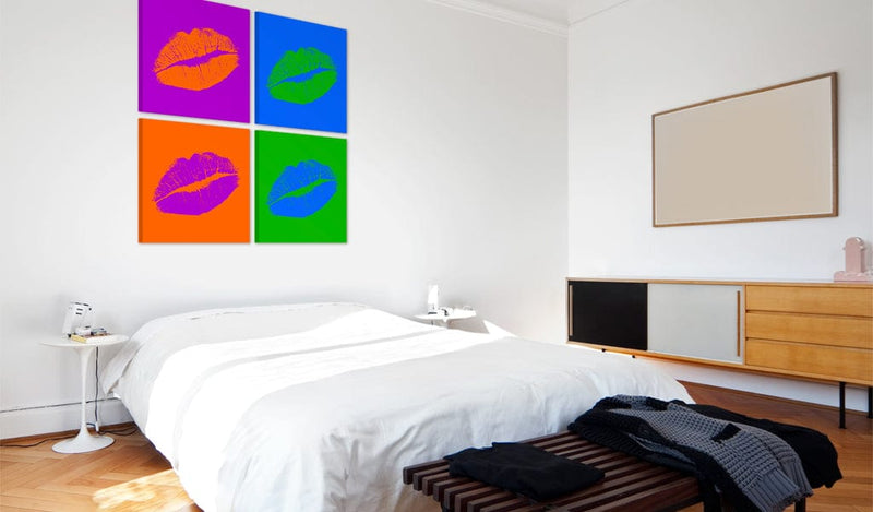 Glezna - Kisses_ Pop art Home Trends