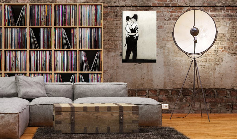 Glezna - Kissing Coppers by Banksy Home Trends