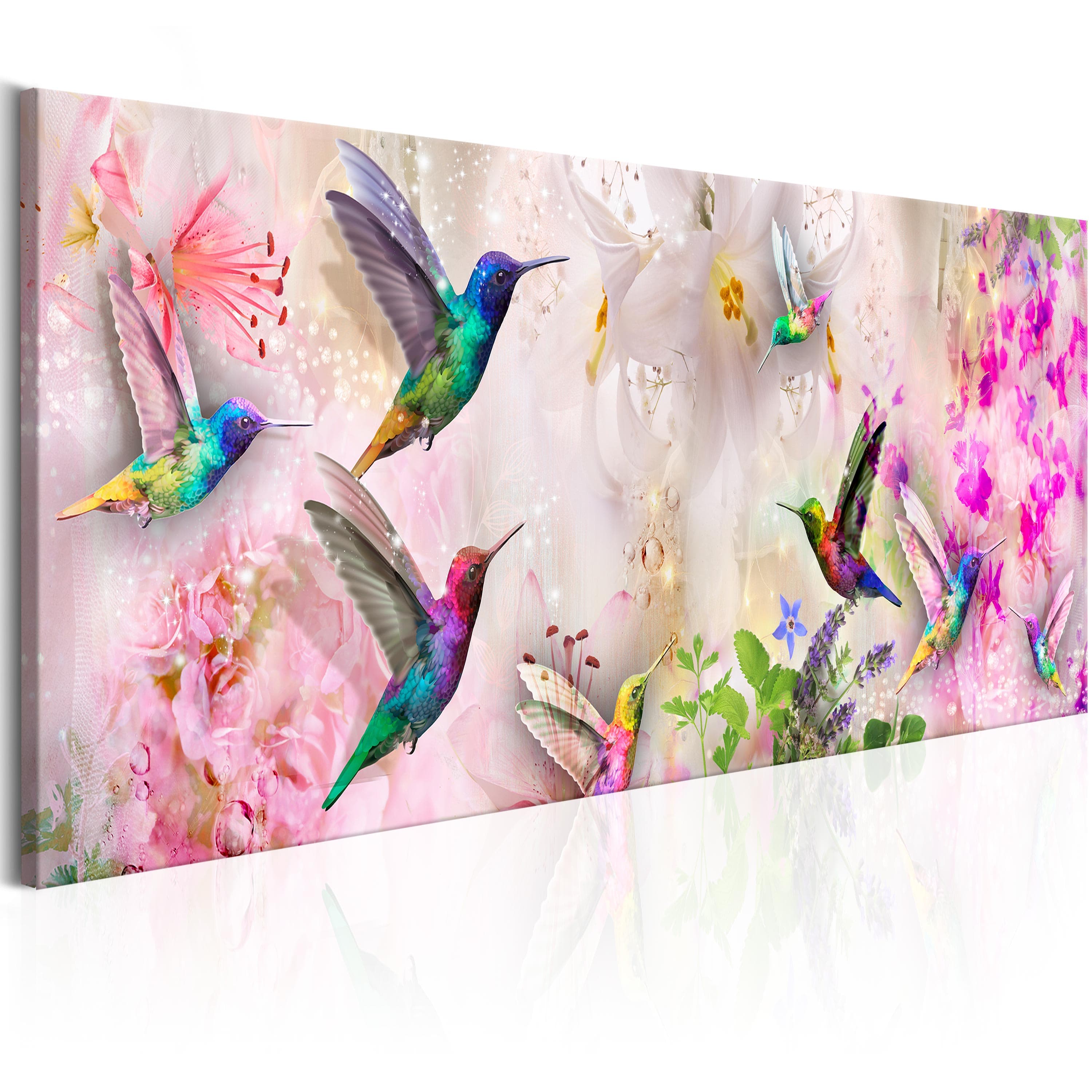 Glezna - Krāsainie kolibri (1 daļa) Šaura Home Trends