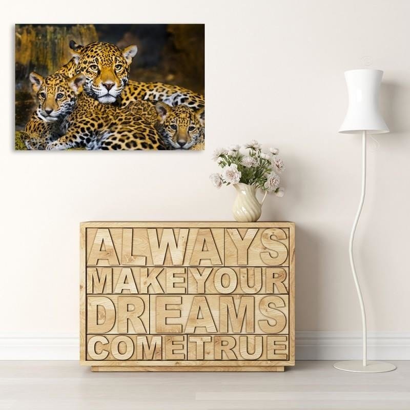 Kanva - Leopards Family  Home Trends DECO