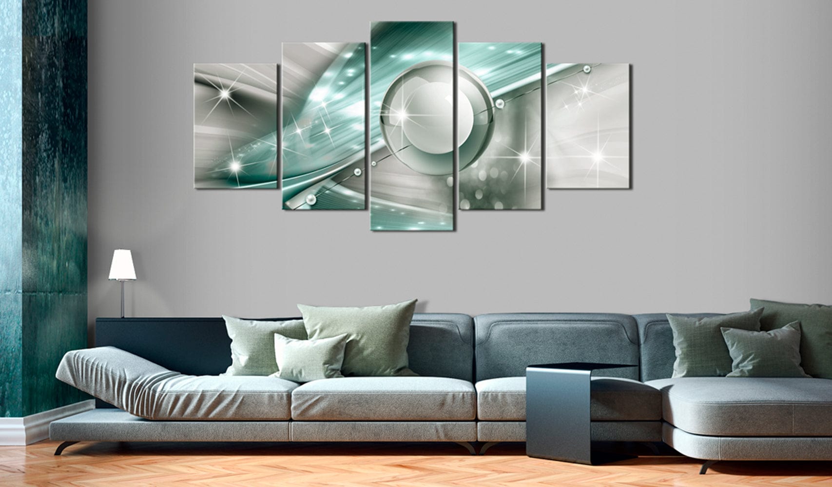 Glezna - Light-Blue Flame Home Trends