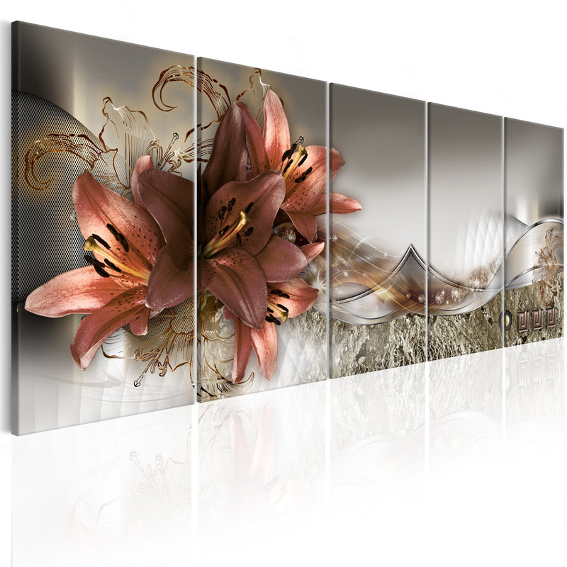 Glezna - Lilies and Abstraction Home Trends