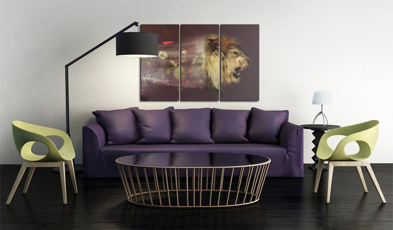 Glezna - lion (abstract) Home Trends