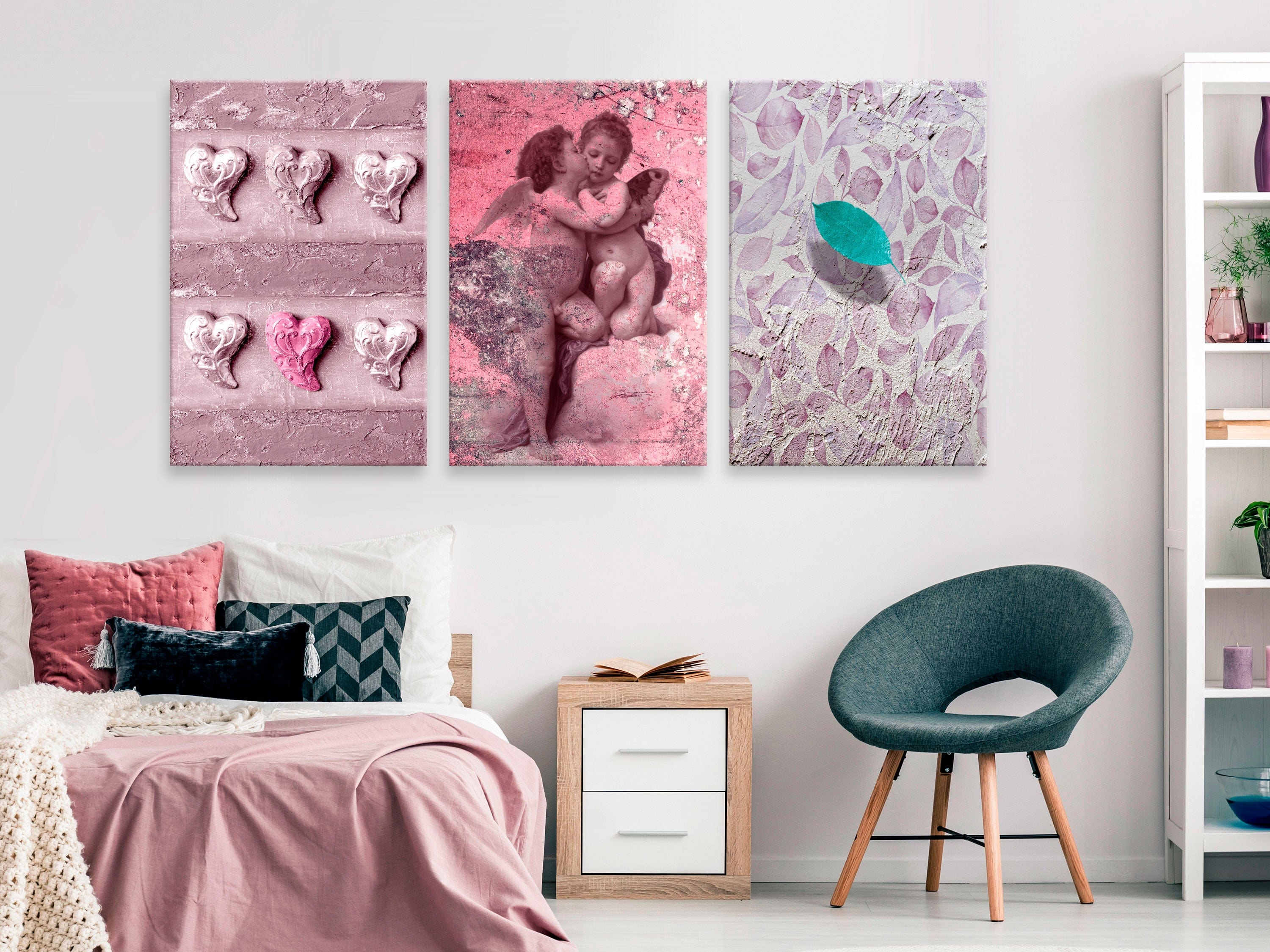 Glezna - Love Story (3 Parts) 120x60 Home Trends