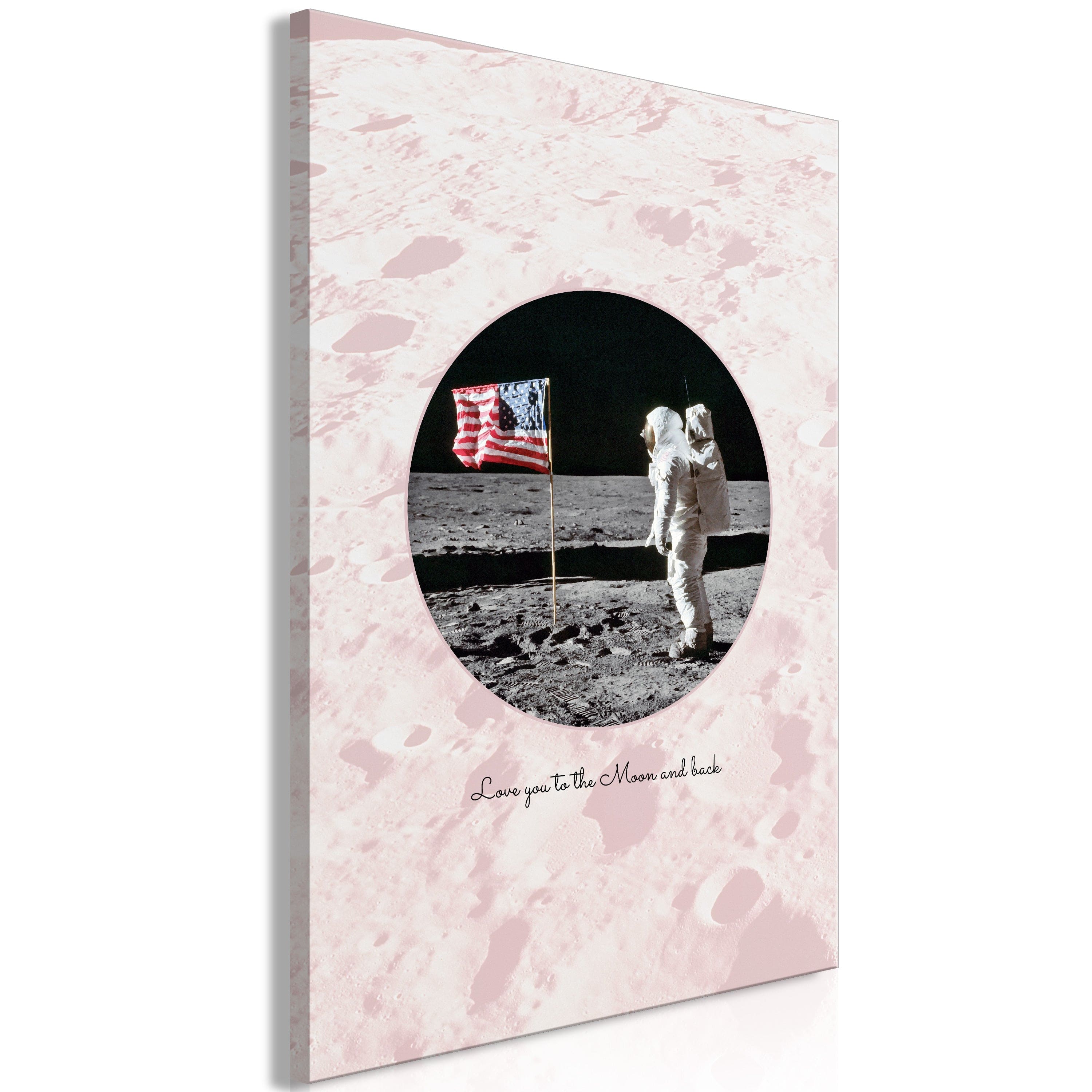 Glezna - Love You to the Moon and Back (1 Part) Vertical Home Trends