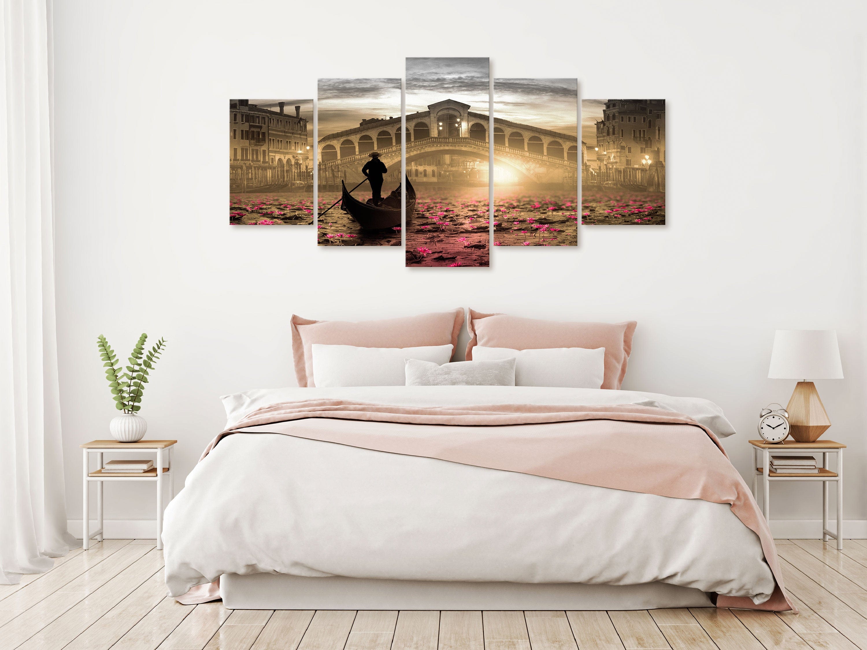 Glezna - Magic Venice (5 Parts) Wide Orange Home Trends