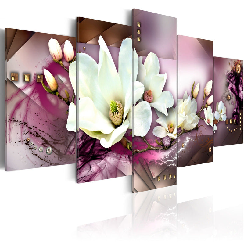 Glezna - Magnetic abstraction with an orchid Home Trends