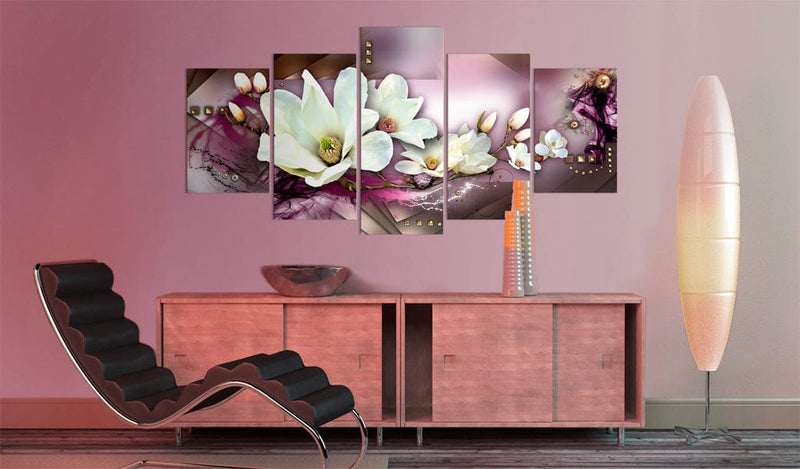Kanva - Magnetic abstraction with an orchid Home Trends