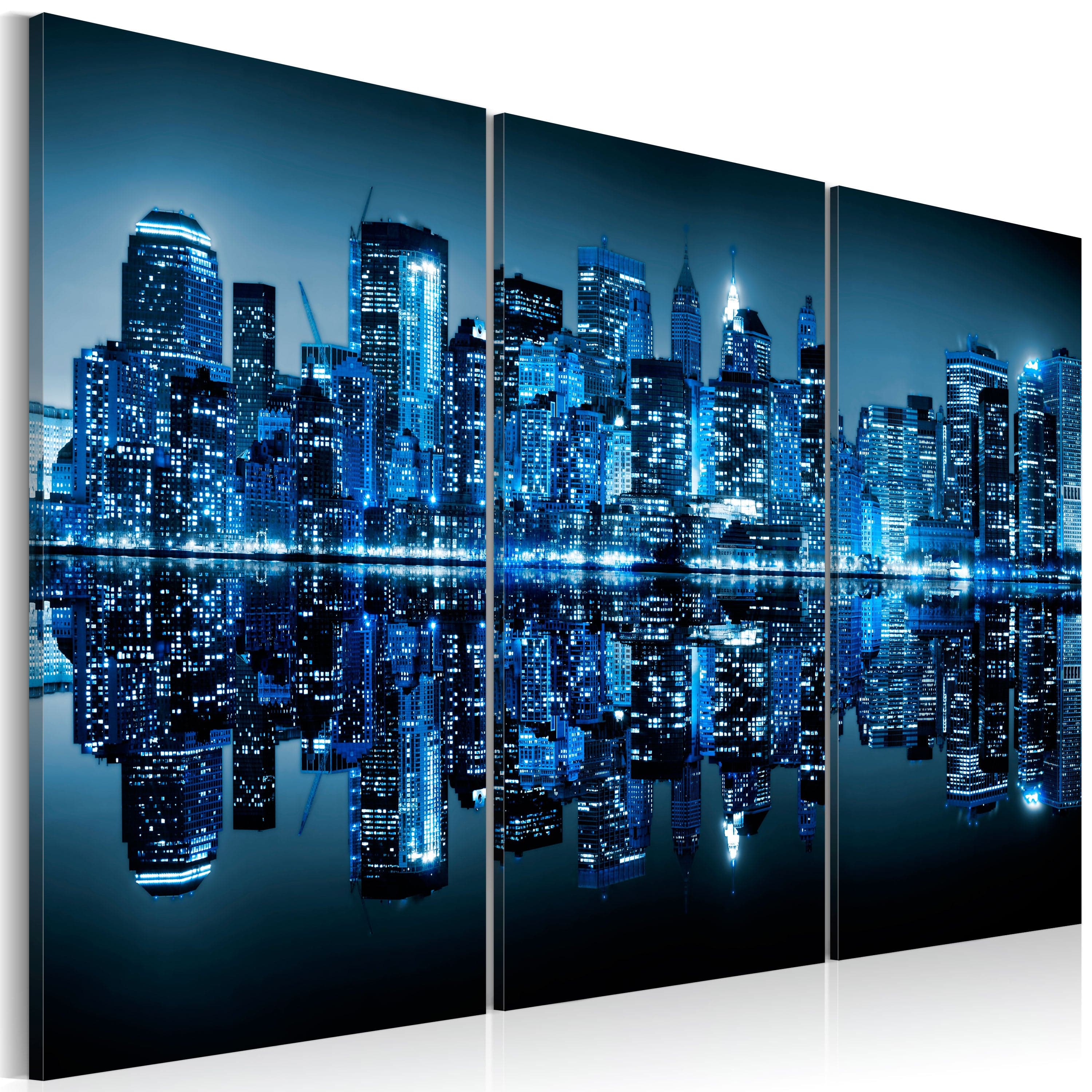 Glezna - Manhattan in blue shade Home Trends