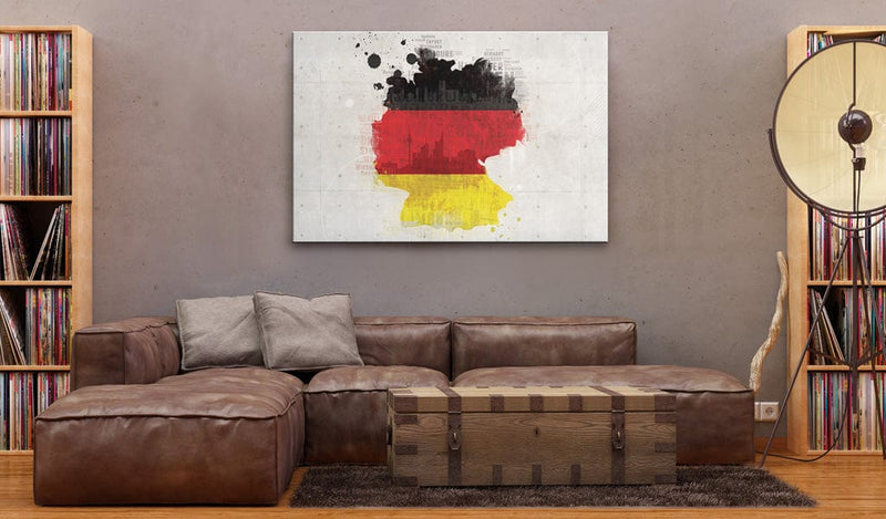 Kanva - Map of Germany Home Trends