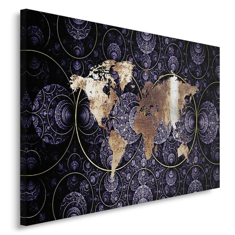 Kanva - Map Of The World  Home Trends DECO