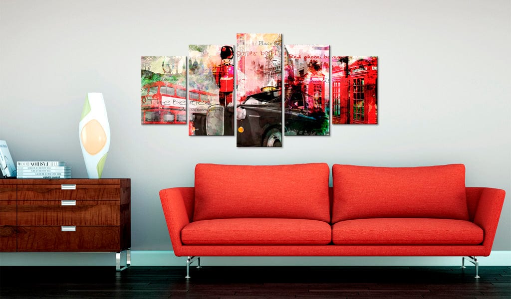 Glezna - Memories from London - 5 pieces Home Trends