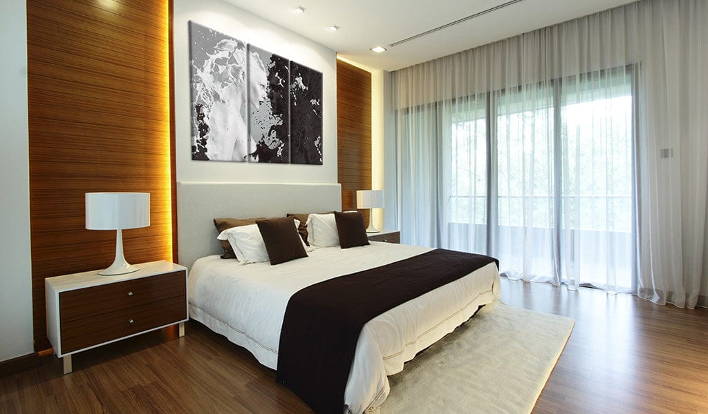 Glezna - Milk & Choco - triptych Home Trends