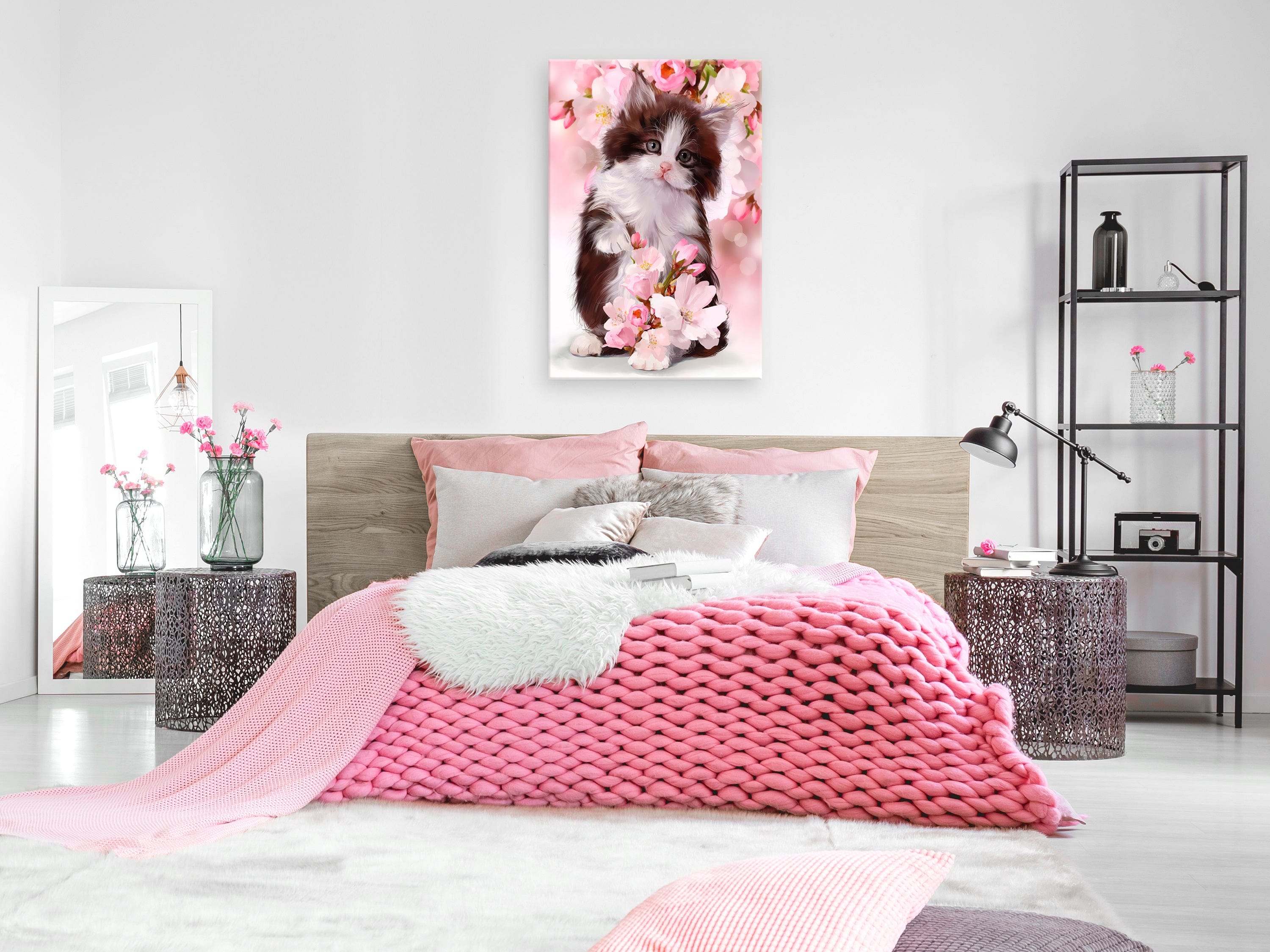 Glezna - Mīļš kaķēns (1 daļa) Vertikāla Home Trends