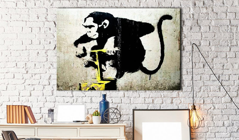 Glezna - Monkey Detonator by Banksy Home Trends