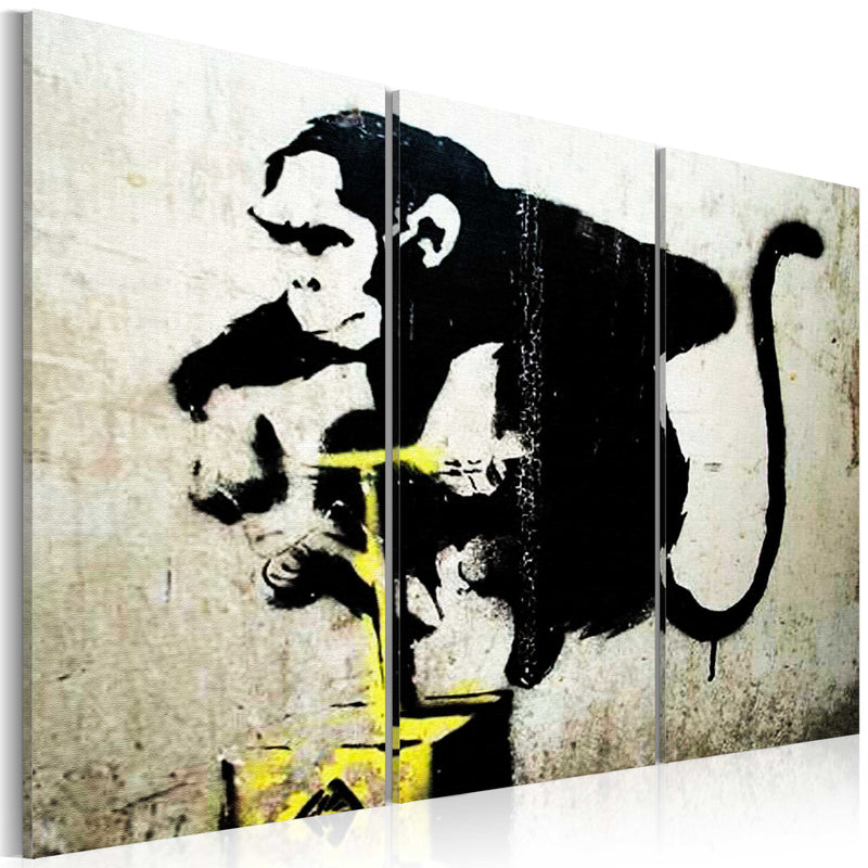 Glezna - Monkey TNT Detonator by Banksy Home Trends