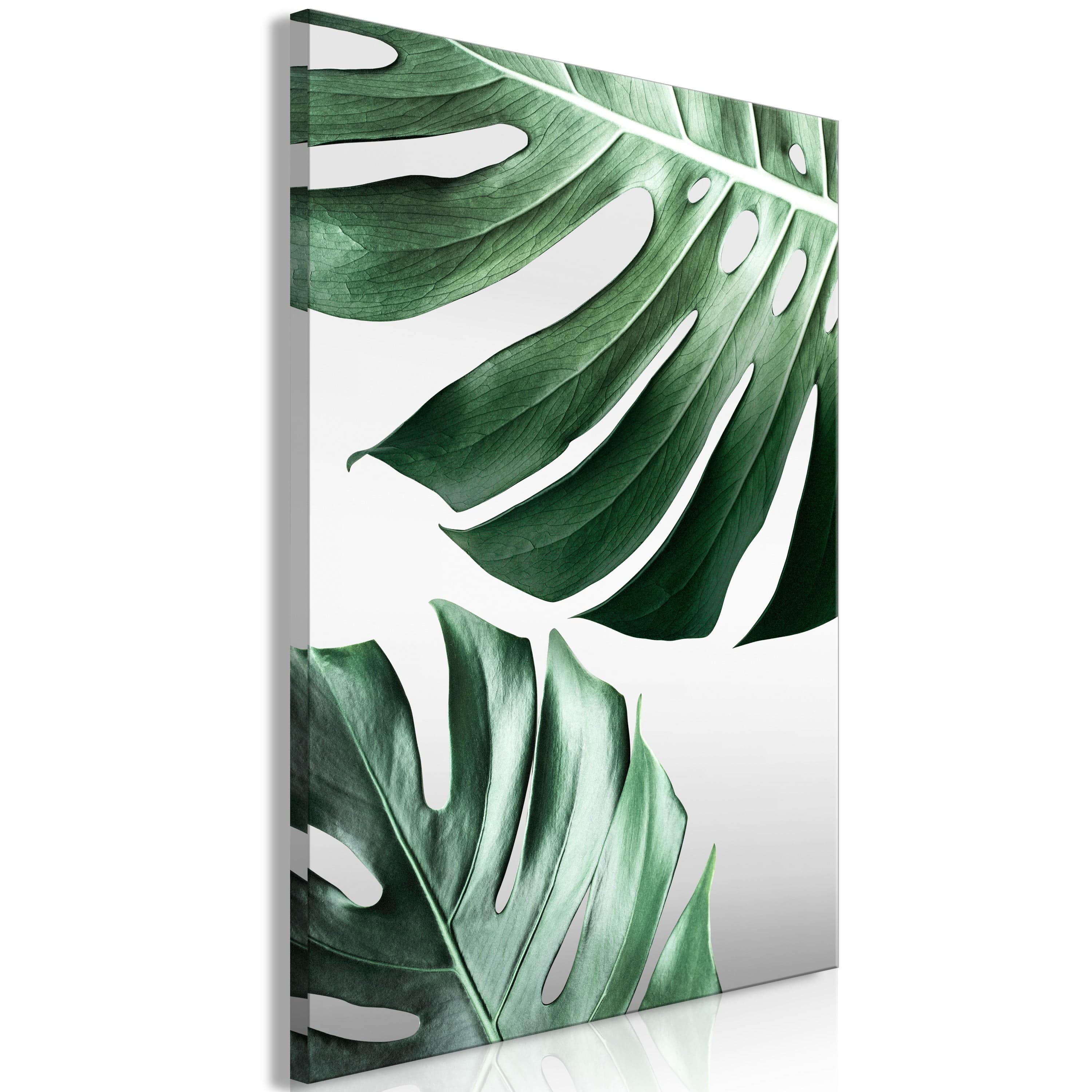 Glezna - Monstera Leaves (1 Part) Vertical Home Trends
