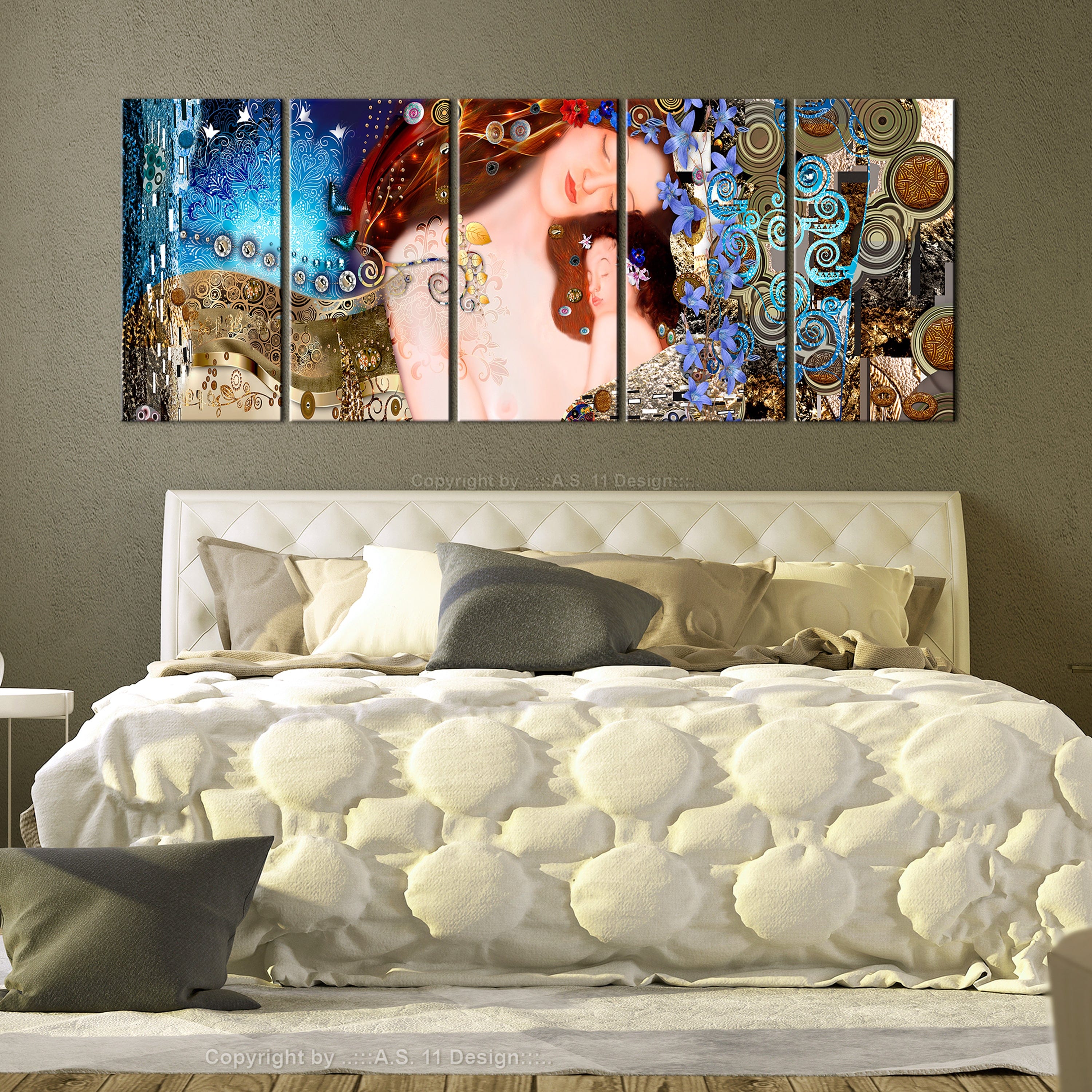 Glezna - Mother's Hug (5 Parts) Narrow Home Trends