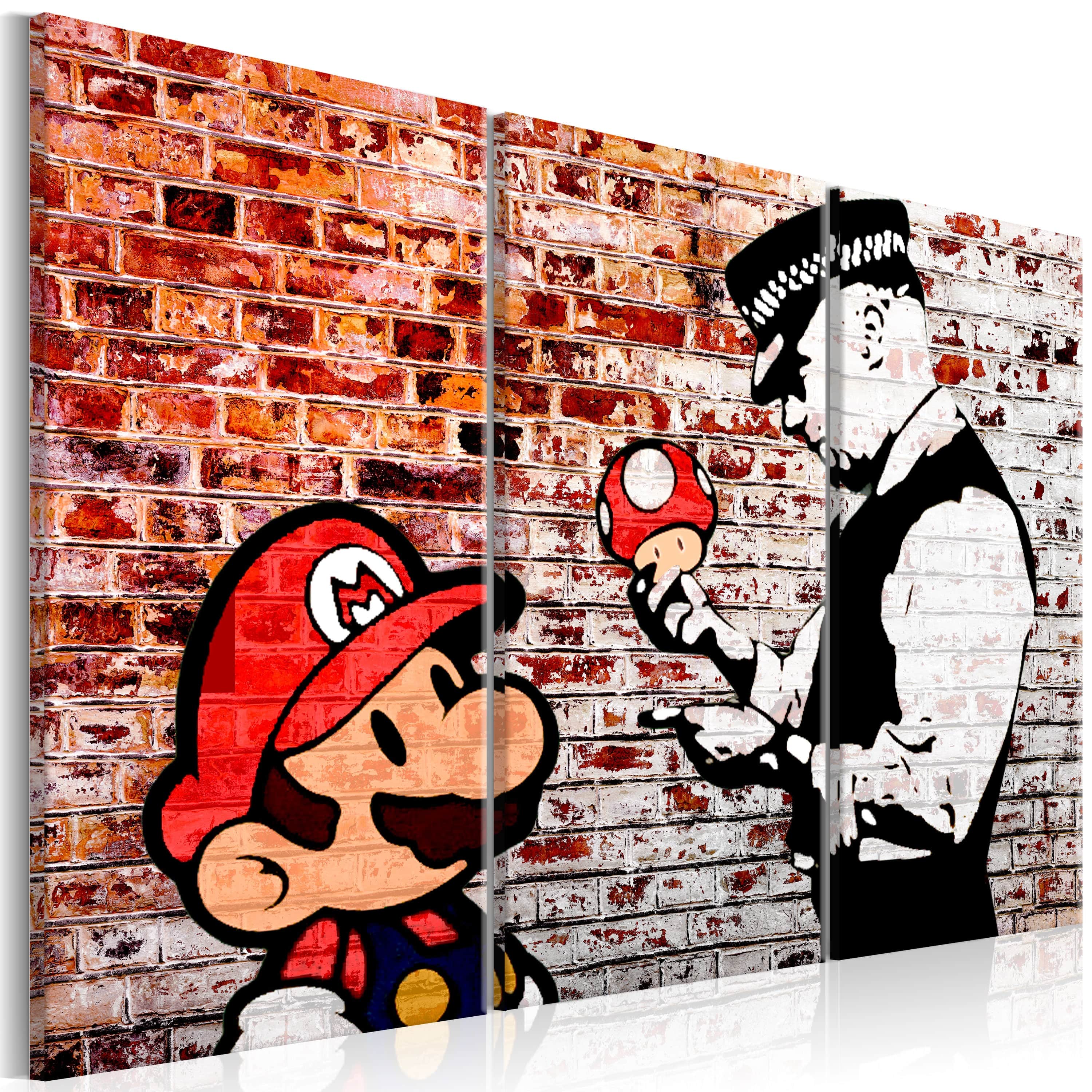 Glezna - Mural on Brick Home Trends