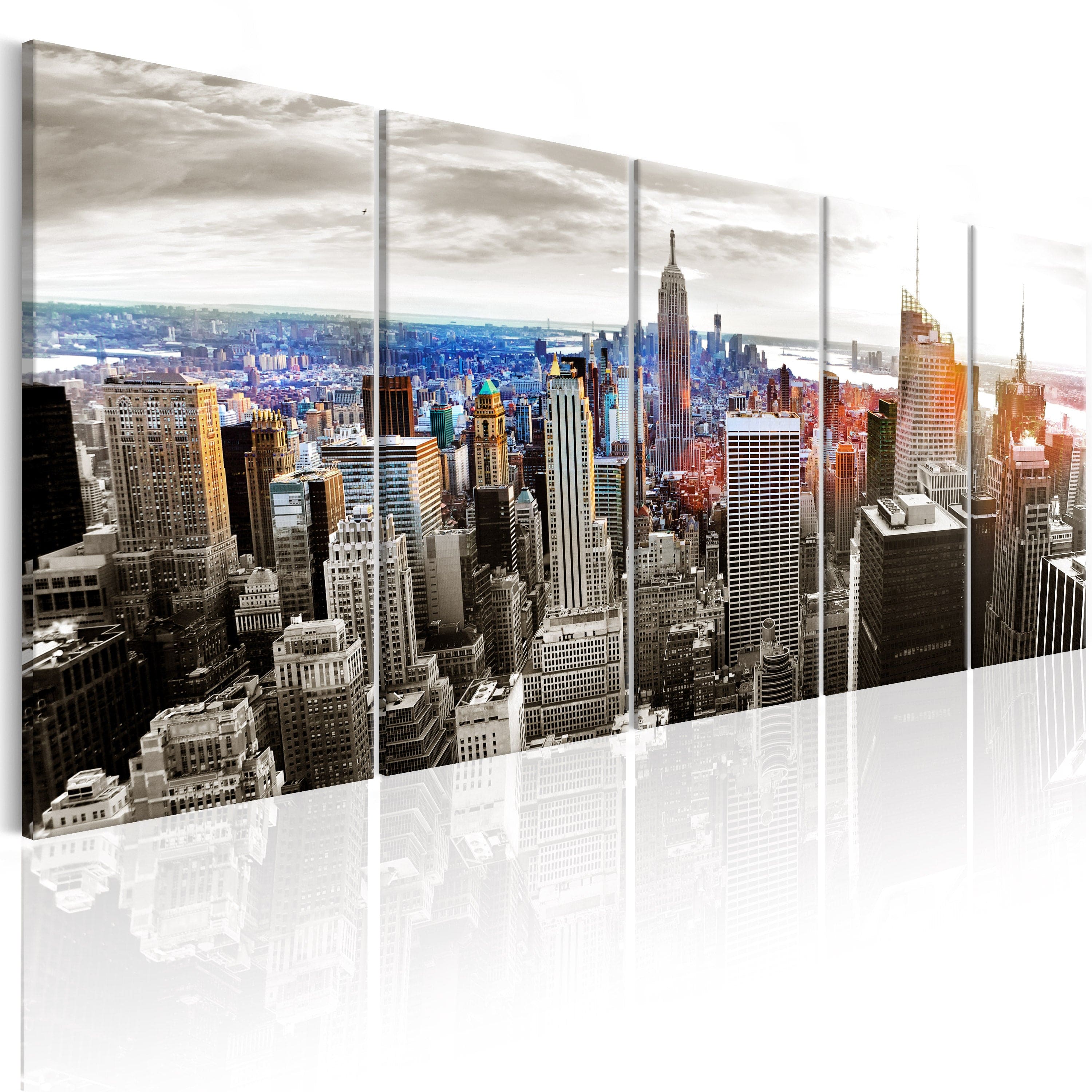 Glezna - New York_ Grey Tower Blocks Home Trends