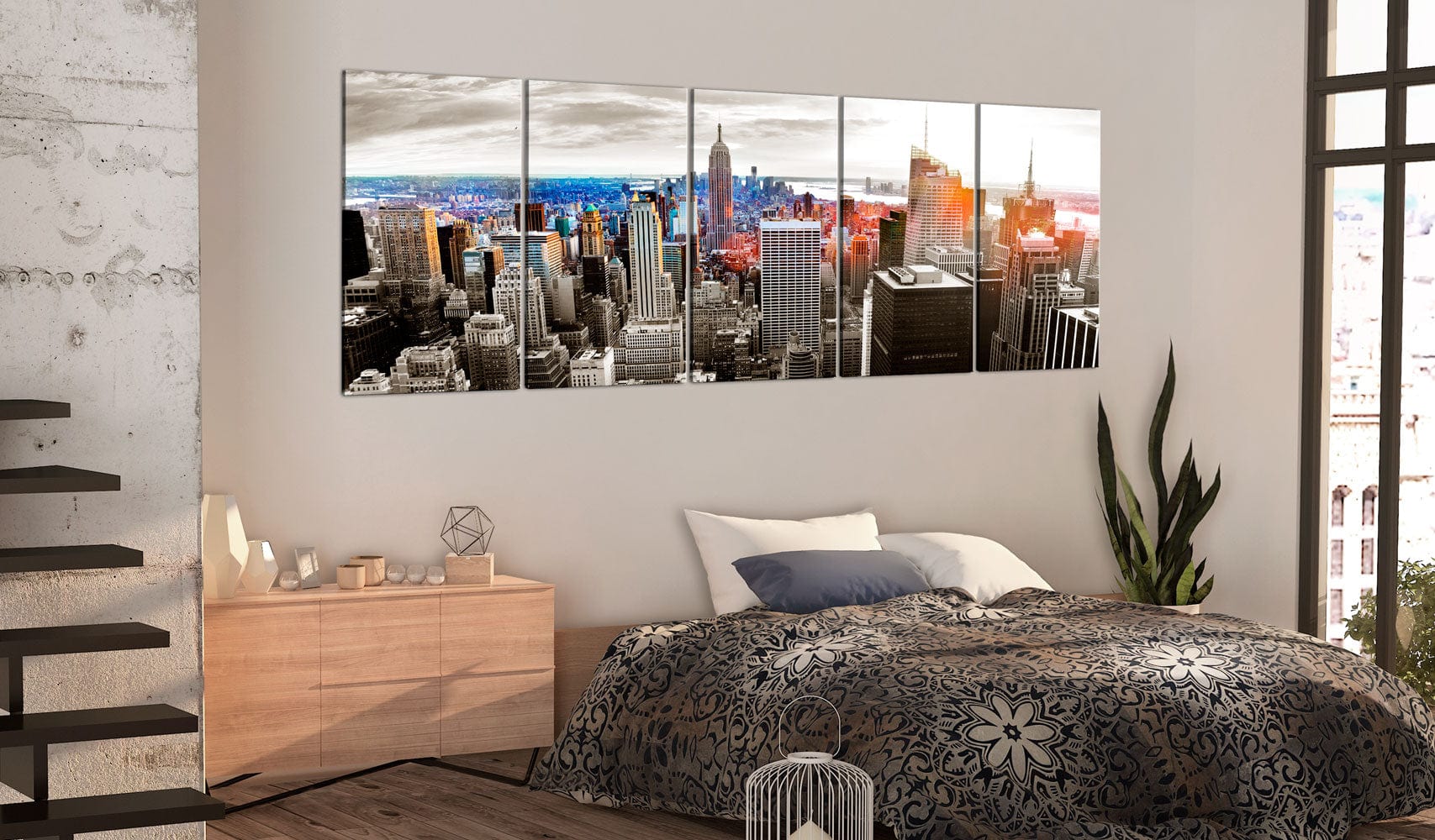 Glezna - New York_ Grey Tower Blocks Home Trends