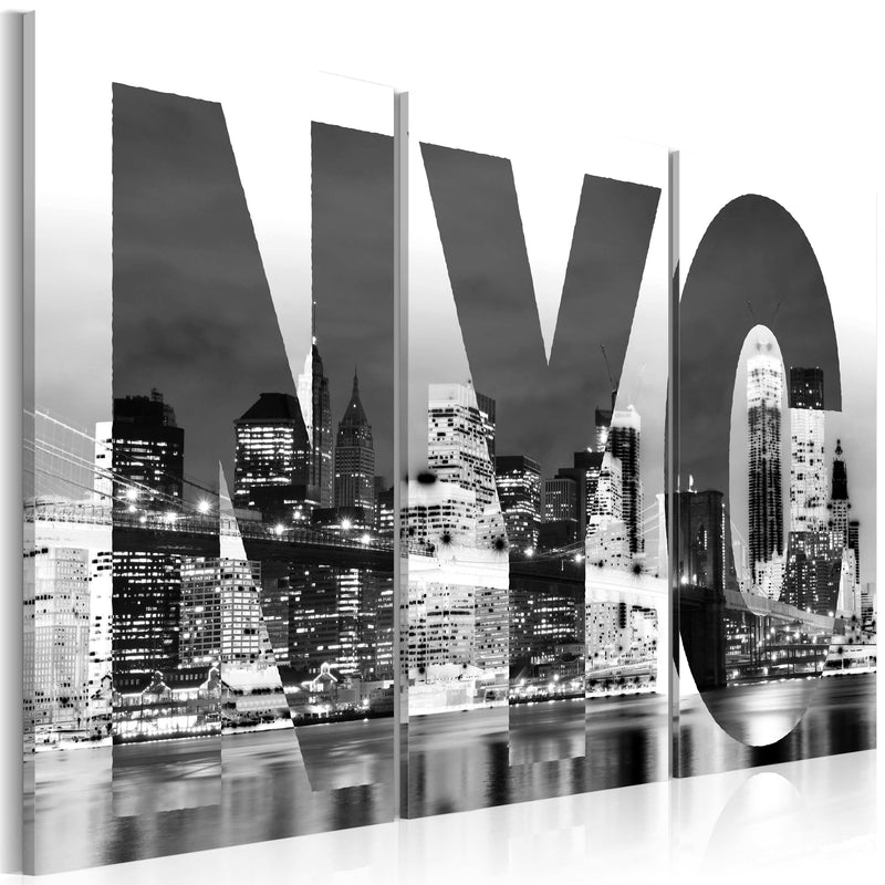 Kanva - New York (black and white) Home Trends