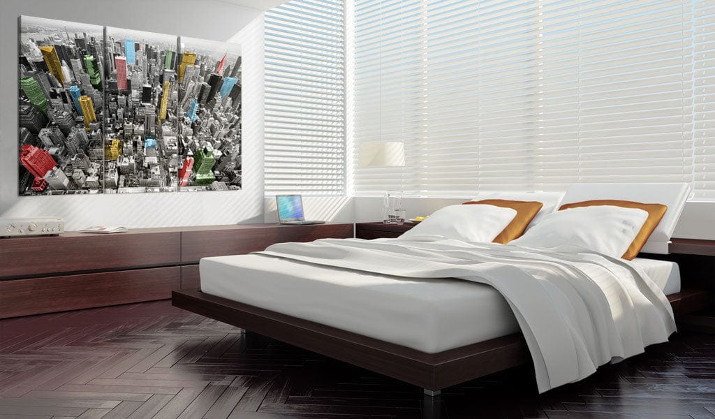 Glezna - New York in the CMYK color model Home Trends
