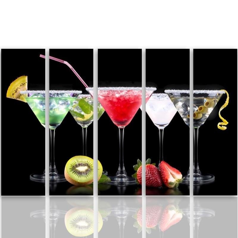 Kanva no 5 daļām - Drinks And Fruits 2  Home Trends DECO