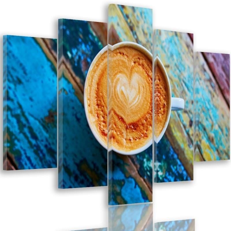 Kanva no 5 daļām - Type A, 2 Coffee  Home Trends DECO