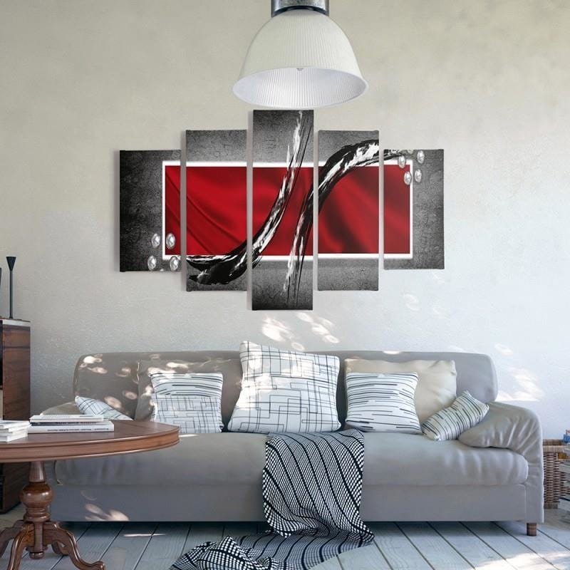 Kanva no 5 daļām - Type A, Abstract 2  Home Trends DECO