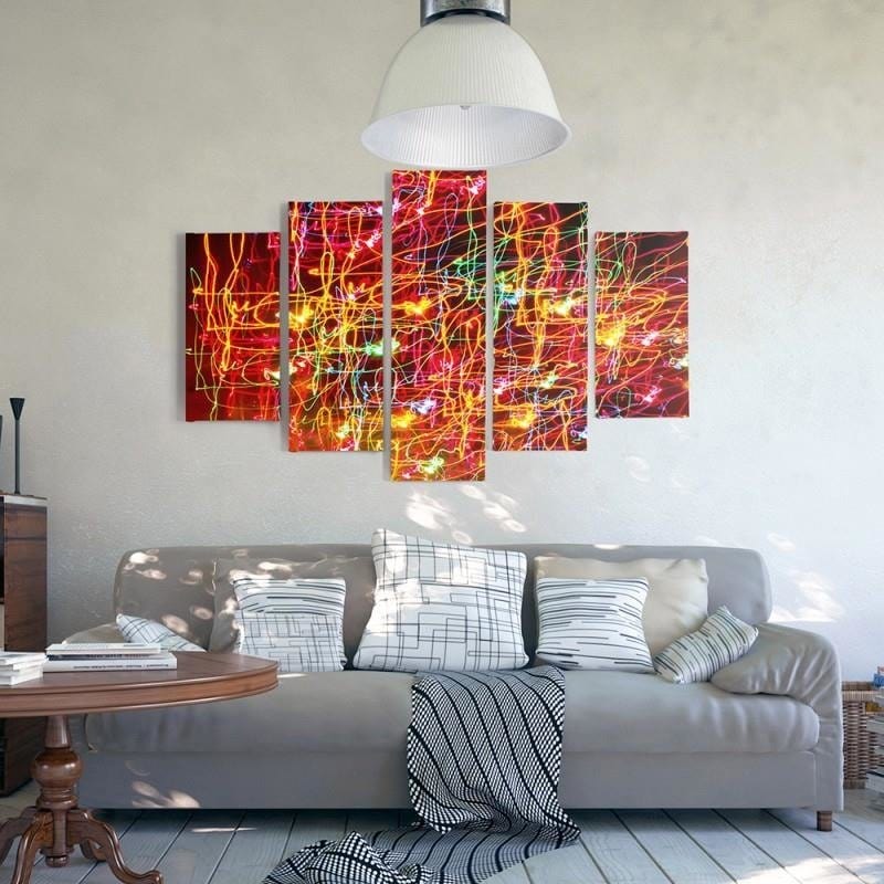 Kanva no 5 daļām - Type A, Abstraction 10  Home Trends DECO