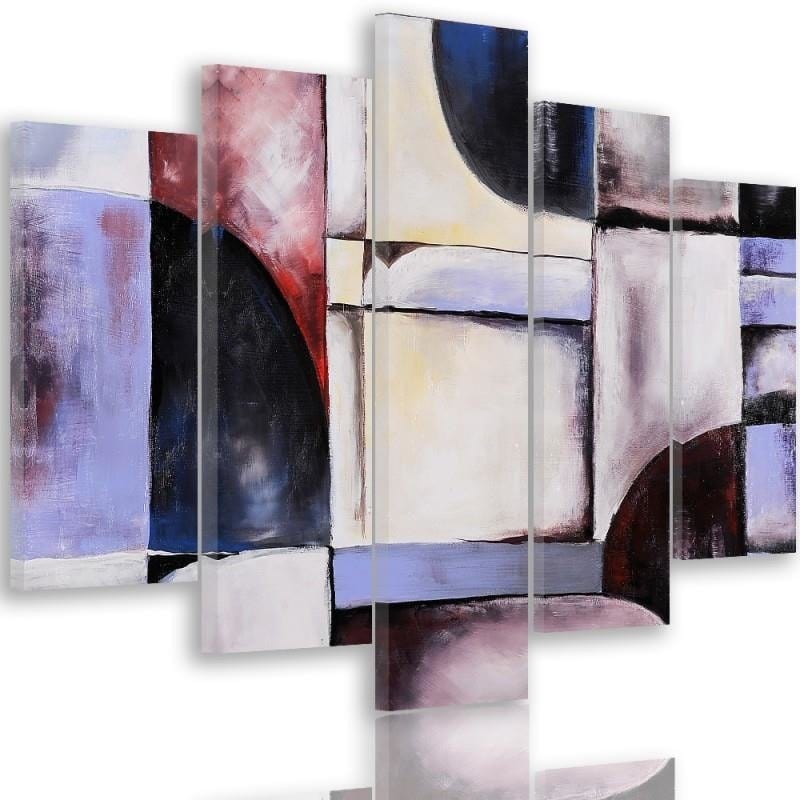 Kanva no 5 daļām - Type A, Abstraction 31  Home Trends DECO