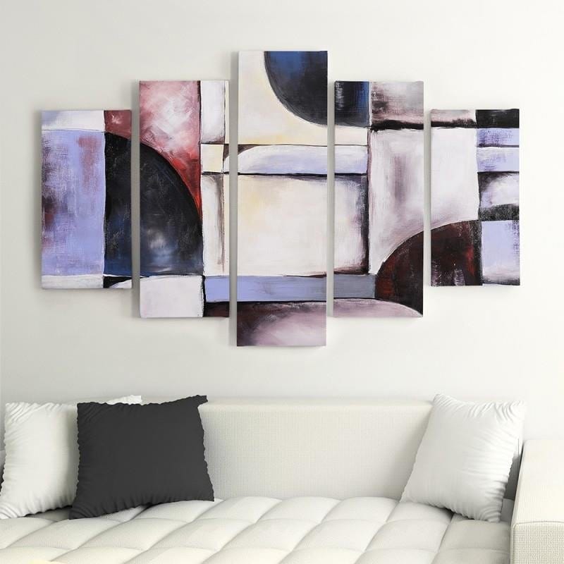 Kanva no 5 daļām - Type A, Abstraction 31  Home Trends DECO