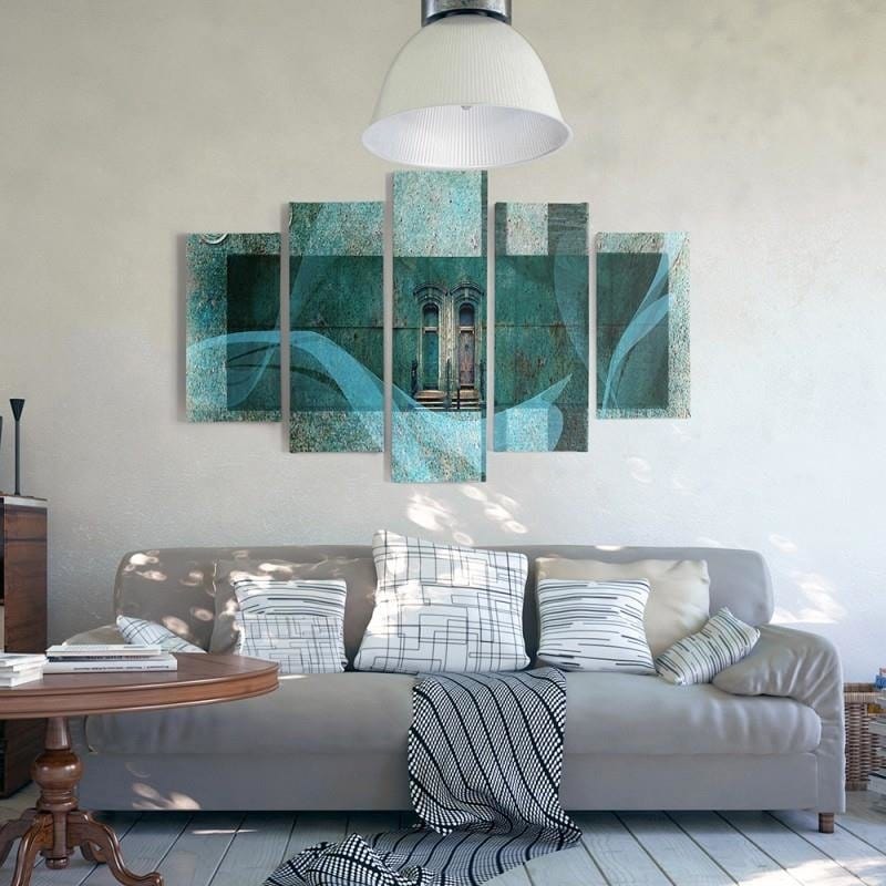 Kanva no 5 daļām - Type A, Architectural Motif  Home Trends DECO