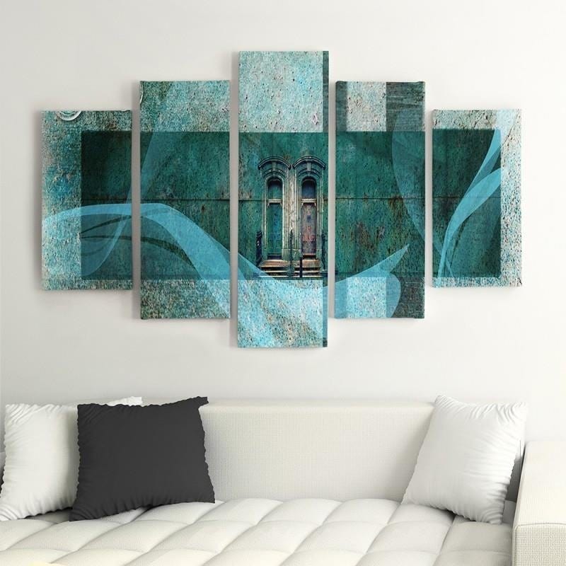 Kanva no 5 daļām - Type A, Architectural Motif  Home Trends DECO