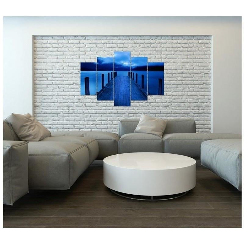 Kanva no 5 daļām - Type A, Blue Bridge  Home Trends DECO
