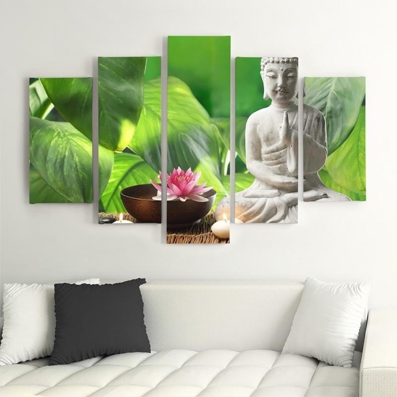 Kanva no 5 daļām - Type A, Buddha 4  Home Trends DECO