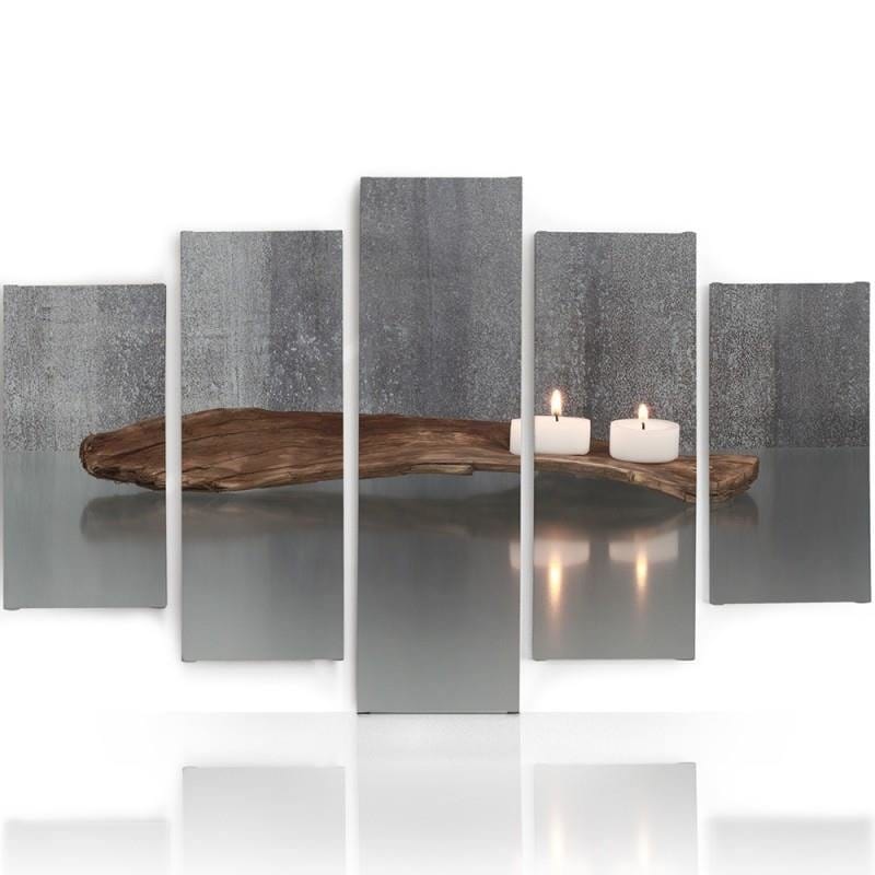 Kanva no 5 daļām - Type A, Candles  Home Trends DECO