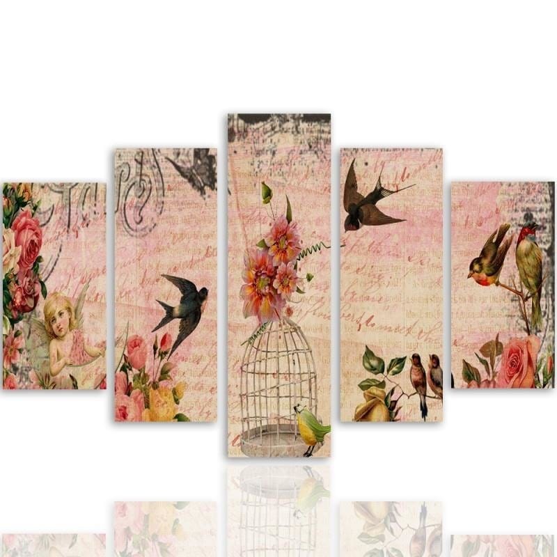 Kanva no 5 daļām - Type A, Card From Paris  Home Trends DECO
