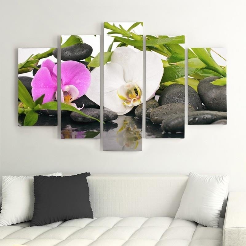 Kanva no 5 daļām - Type A, Composition 8 Zen  Home Trends DECO