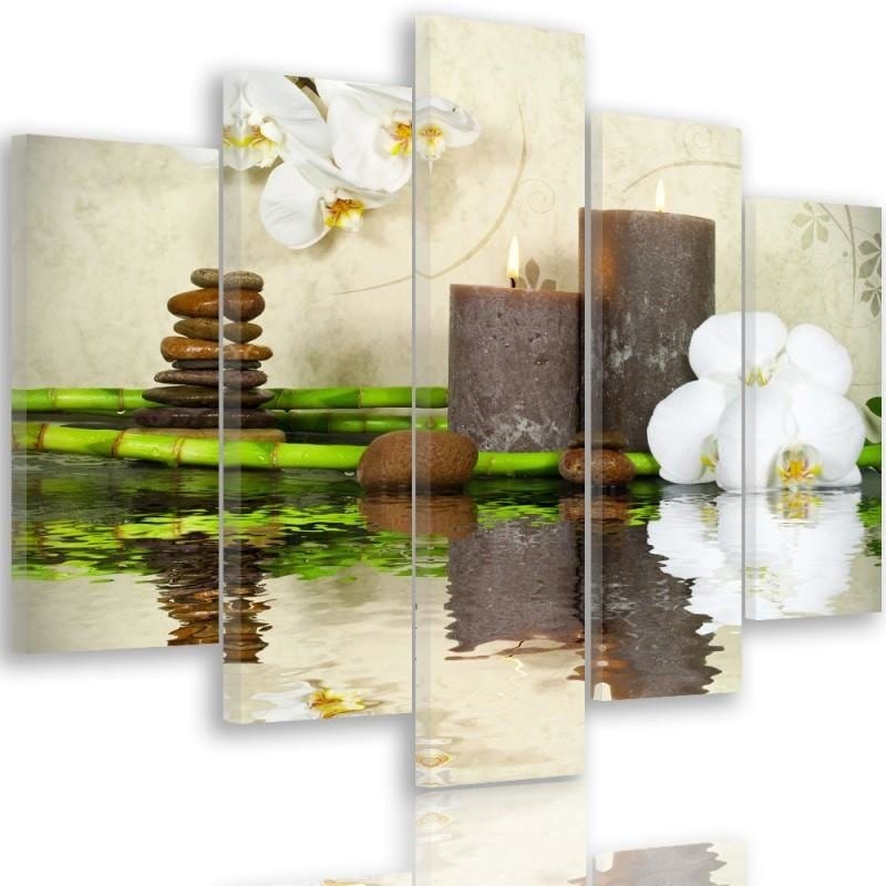 Kanva no 5 daļām - Type A, Composition Zen 6  Home Trends DECO