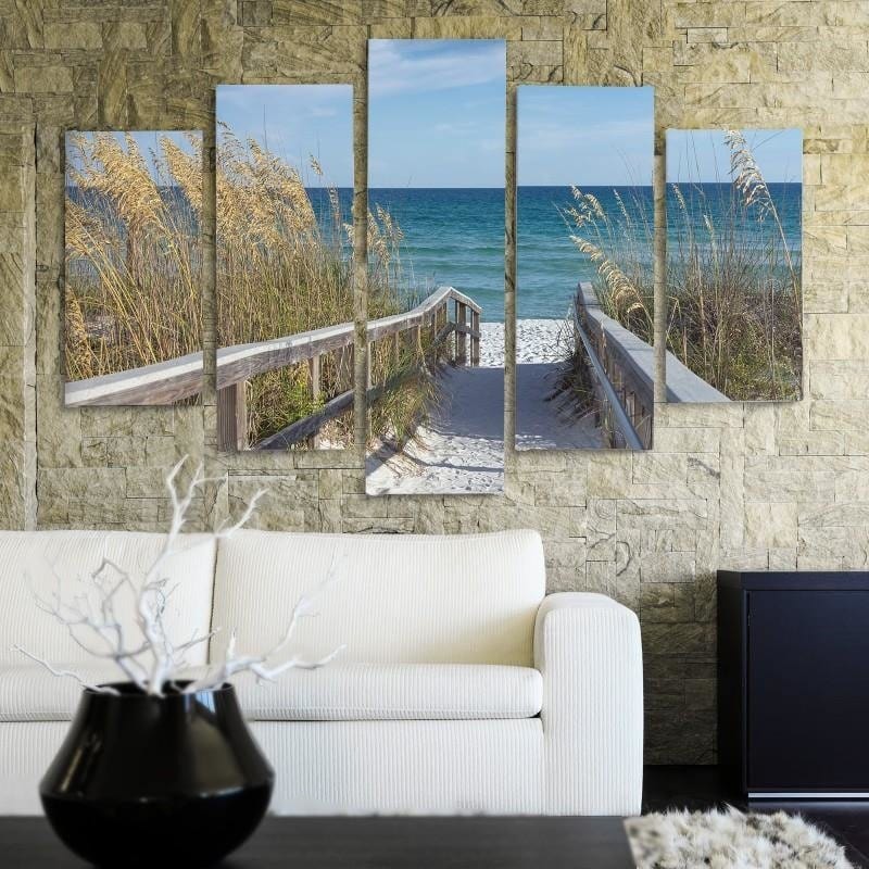 Kanva no 5 daļām - Type A, Crossing The Sea  Home Trends DECO