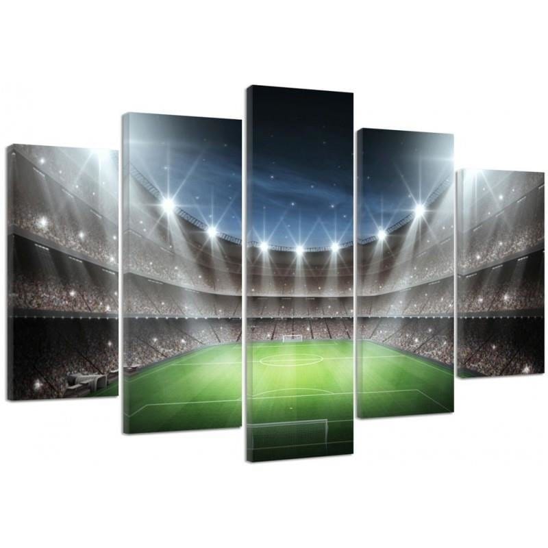 Kanva no 5 daļām - Type A, Football Stadium In The Spotlight  Home Trends DECO