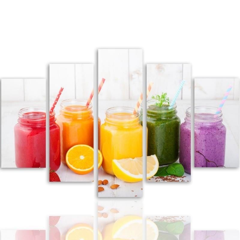 Kanva no 5 daļām - Type A, Fruit Collection  Home Trends DECO