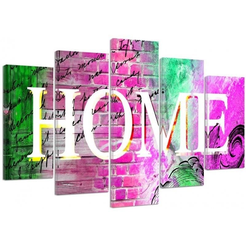 Kanva no 5 daļām - Type A, Home 2  Home Trends DECO