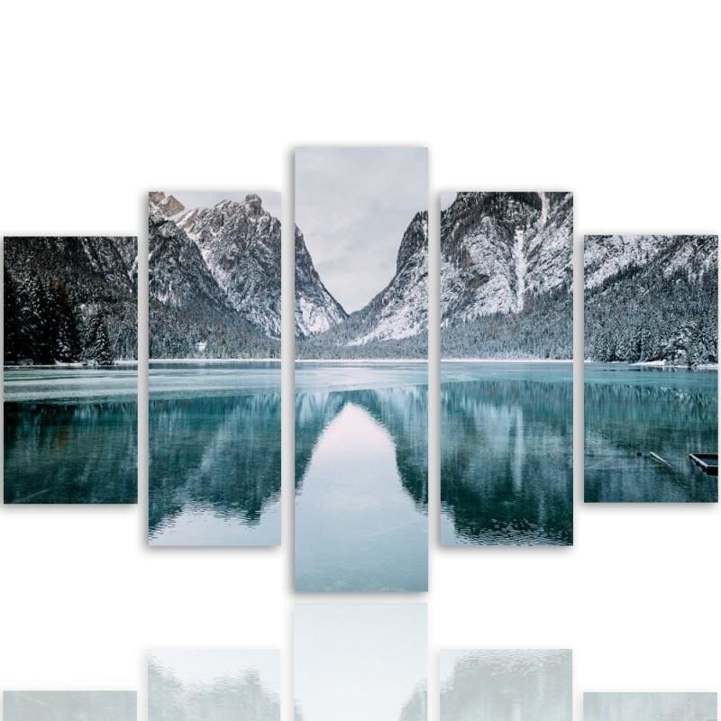 Kanva no 5 daļām - Type A, Mountain Landscape  Home Trends DECO
