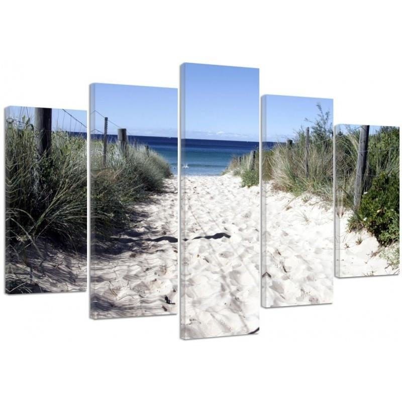 Kanva no 5 daļām - Type A, Path Through The Dunes  Home Trends DECO